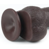 LoveToy SlidingSkin Gode Sliding Skin 17 x 4.2cm Marron